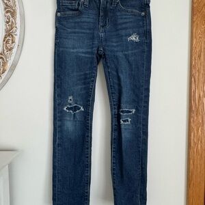Old Navy Boys Distressed Slim Jeans, 7